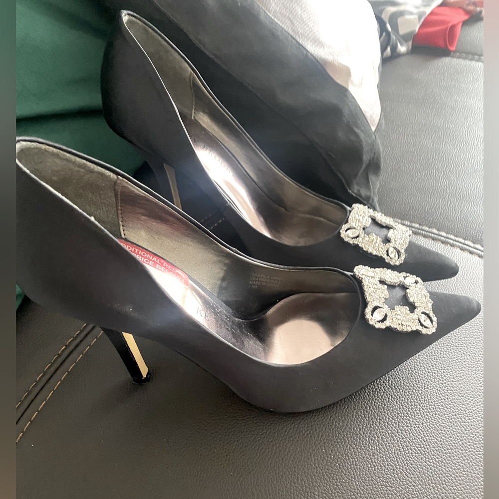 Audrey Brooke satin pumps ! Stunning and only worn once